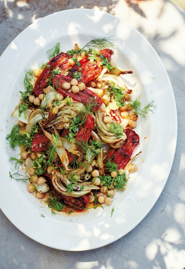 Image of Diana Henry's Roasted Tomatoes and Fennel Salad