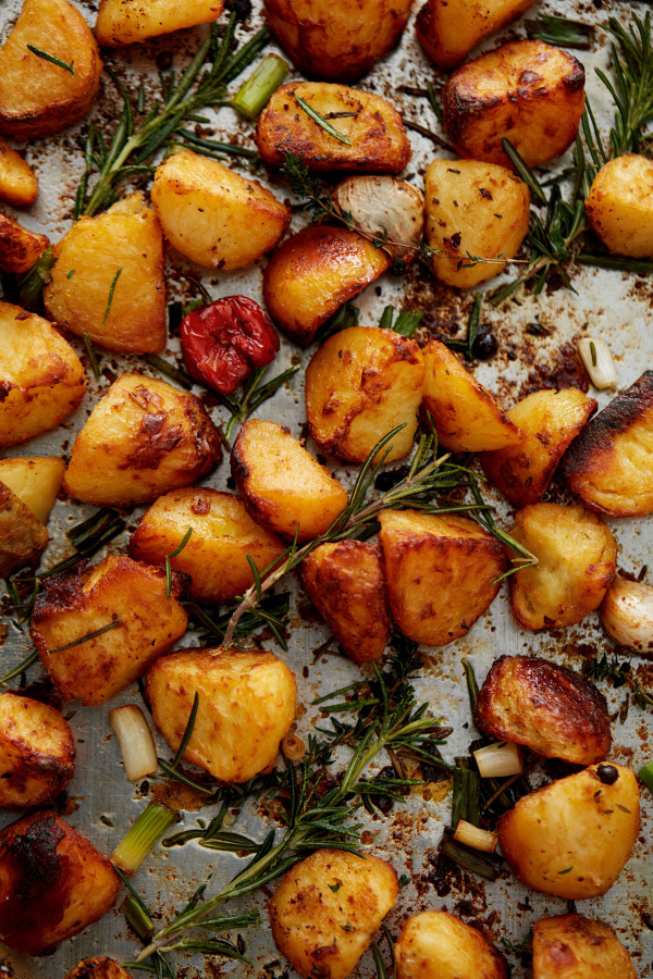 Image of Craig and Shaun McAnuff's Rum-Roasted Potatoes