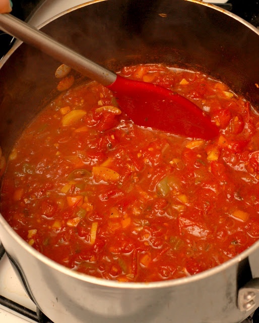 Vegetable pasta sauce