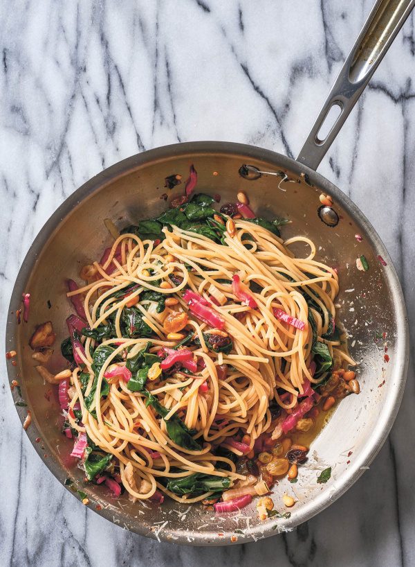 Image of Spaghetti With Swiss Chard by Joshua McFadden