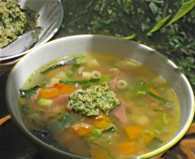 Spring Minestrone Soup