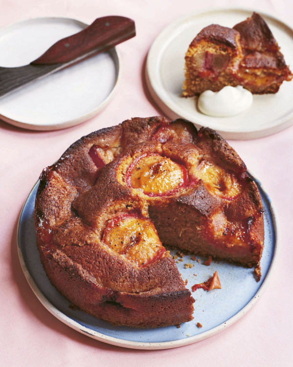 Image of Olia Hercules' Stefa's Stone Fruit Cake