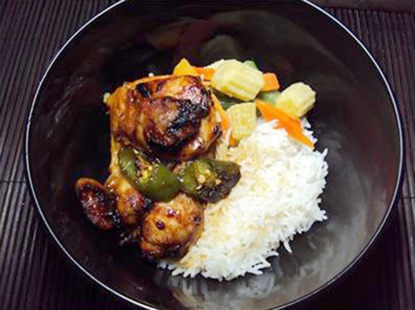 Sticky Grilled Chicken