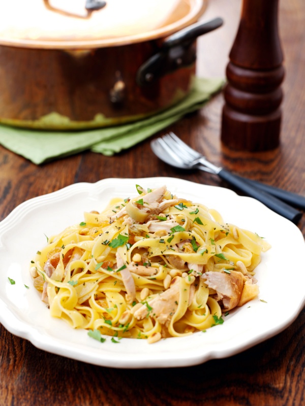 Image of Nigella's Tagliatelle with Chicken from the Venetian Ghetto