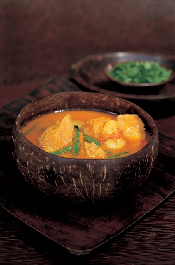 Thai Yellow Pumpkin and Seafood Curry