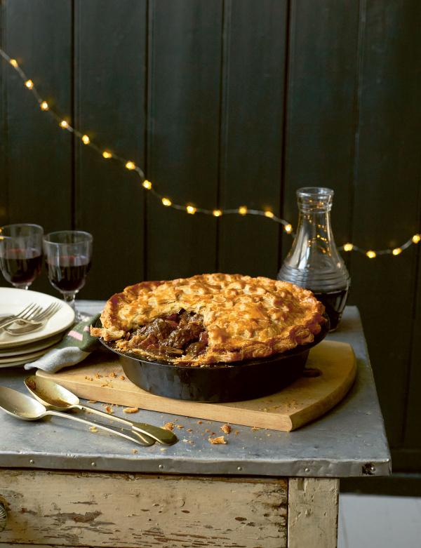 Image of Tim Wilson and Rebecca Seal's Venison Bourgiugnon Pie