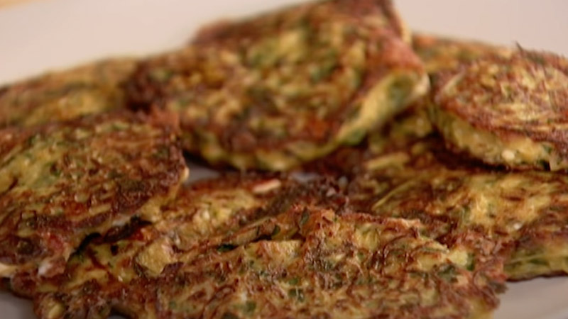 Nigella's Courgette Fritters