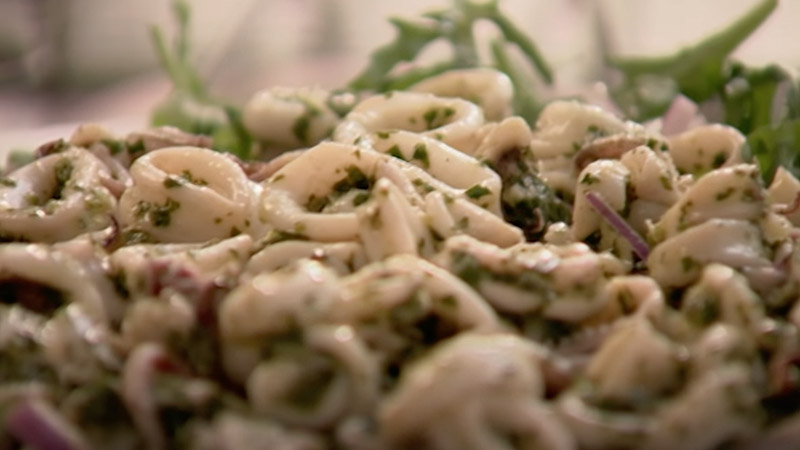 Nigella's Squid Salad